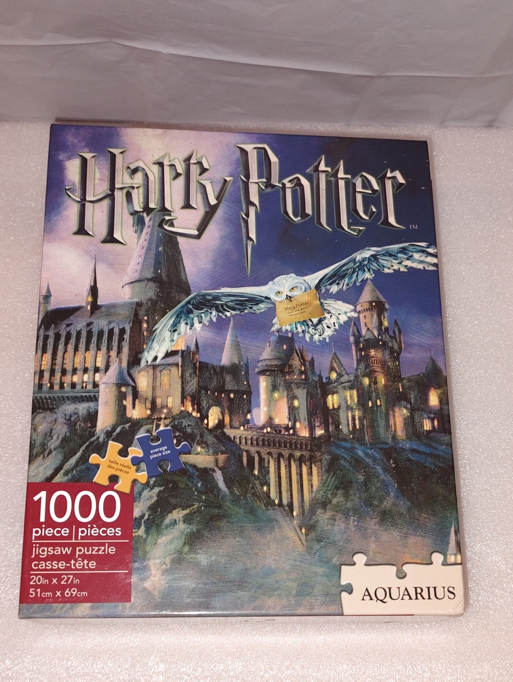 Harry Potter Hogwarts Castle Jigsaw Puzzle - Blue/Purple